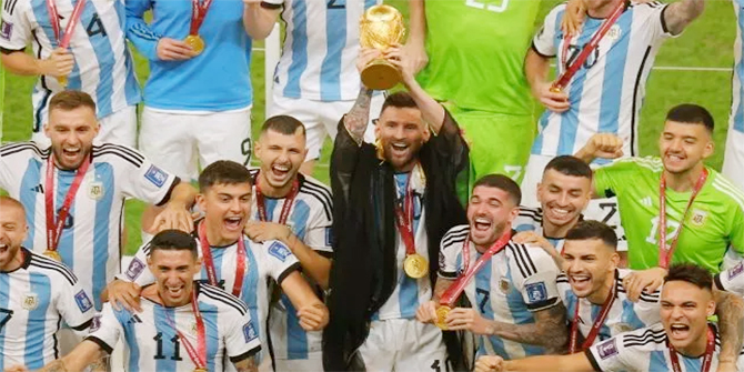 3 Taktik Argentina Sampai Juara Piala Dunia